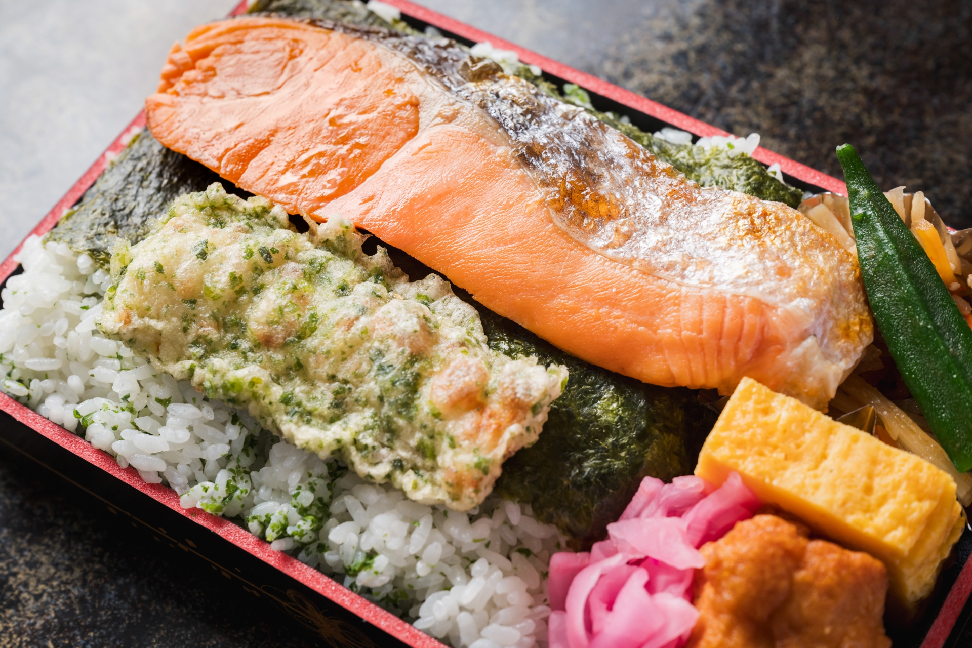 料亭の味 銀鮭のり弁当